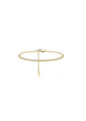 Gold Tennis Bracelet