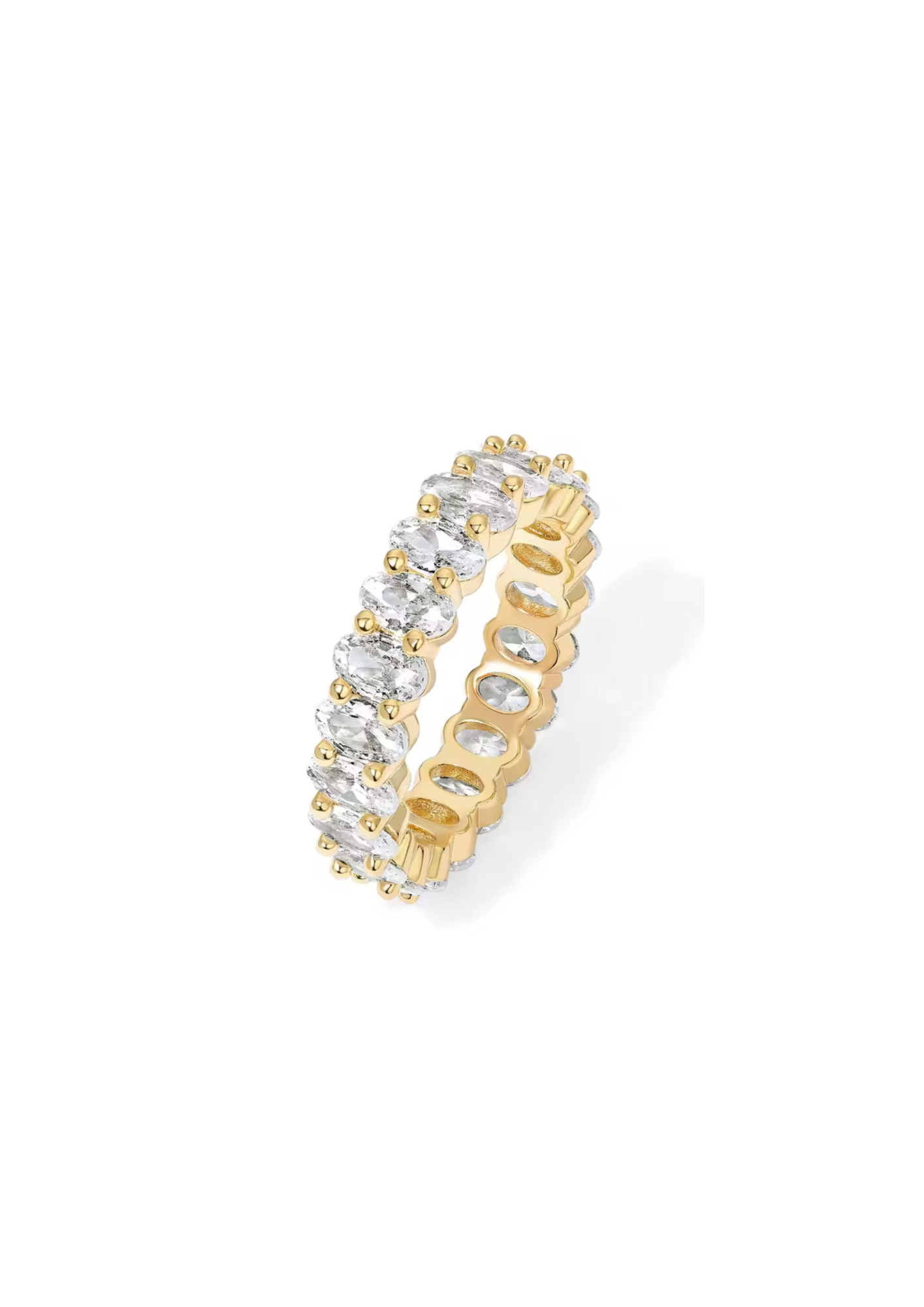Gold Tennis Ring
