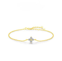 Gold Clover Bracelet