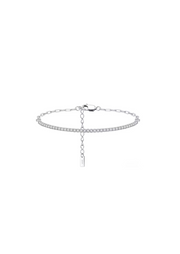 Silver Tennis Bracelet