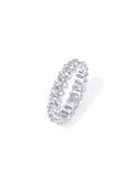 Silver Tennis Ring