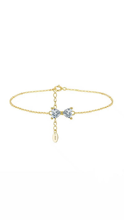 Gold Bow Bracelet