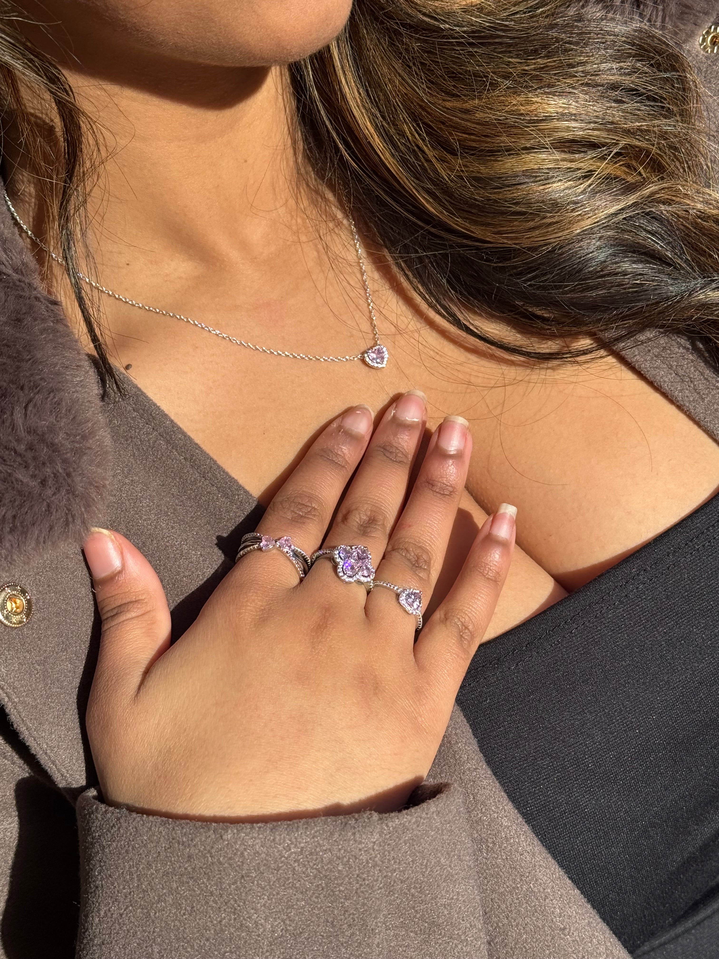 Rosé Whisperer Necklace