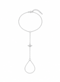 His Star hand chain - silver