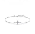 Faith, Hope, Love & Luck Bracelet Silver