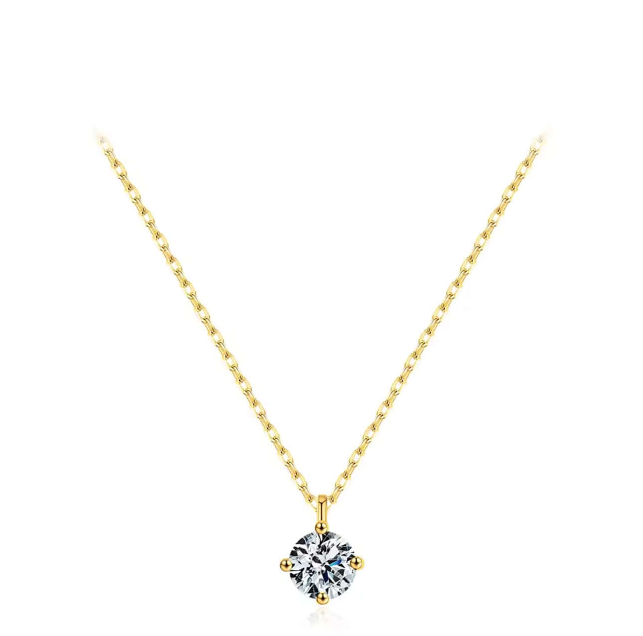 Gold Pendant Necklace