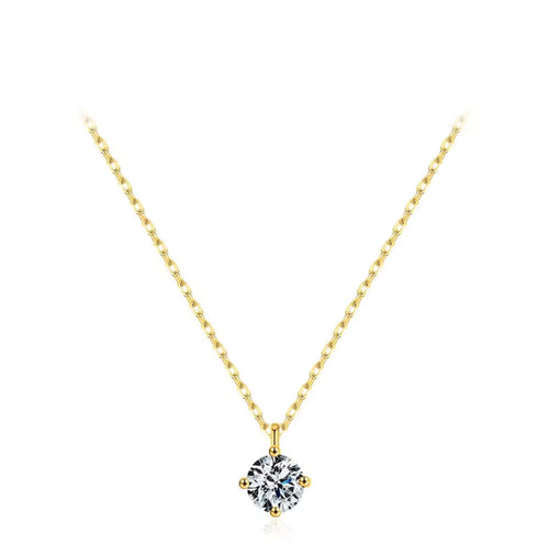 Gold Pendant Necklace