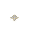 Faith, Hope, Love and Luck Ring Gold