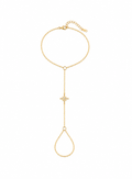 His Star hand chain - gold