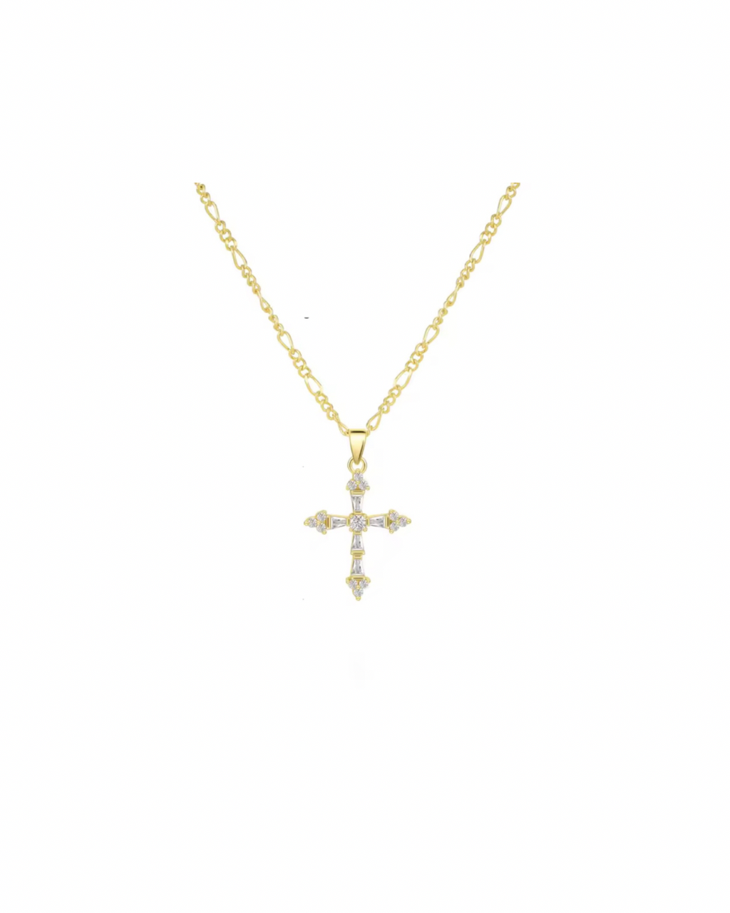 He Carried It Gold Necklace - OTUM cross jewellery, John 19:17