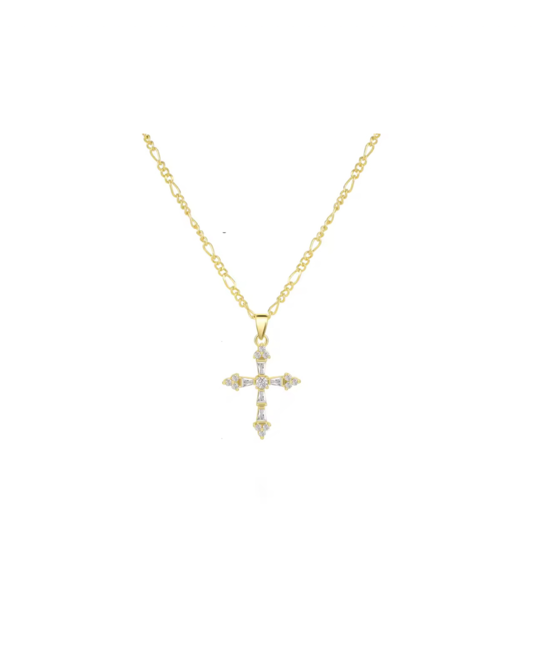 He Carried It Gold Necklace - OTUM cross jewellery, John 19:17