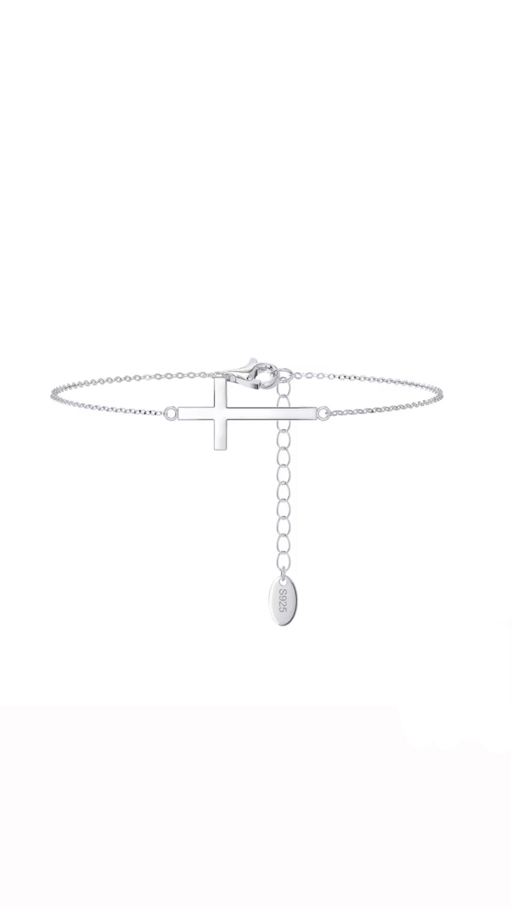 He carried It Bracelet Silver