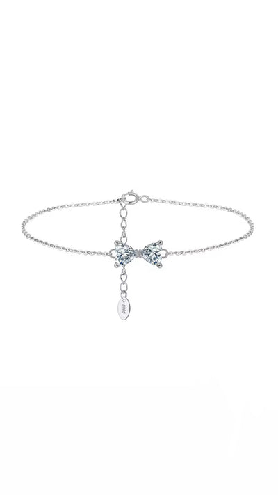 Silver Bow Bracelet