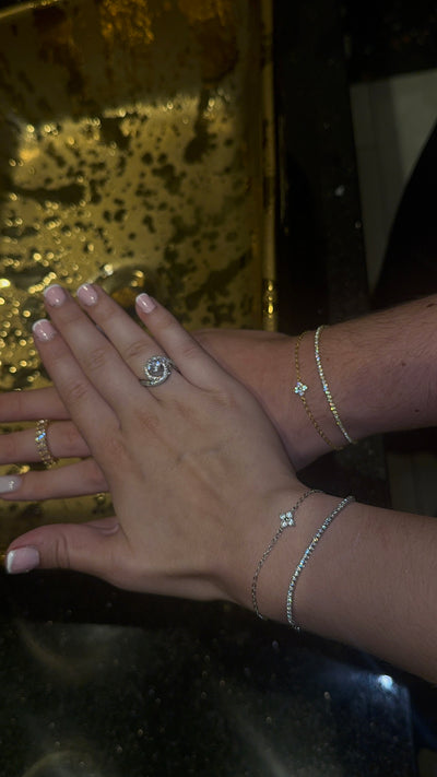 Silver Tennis Bracelet