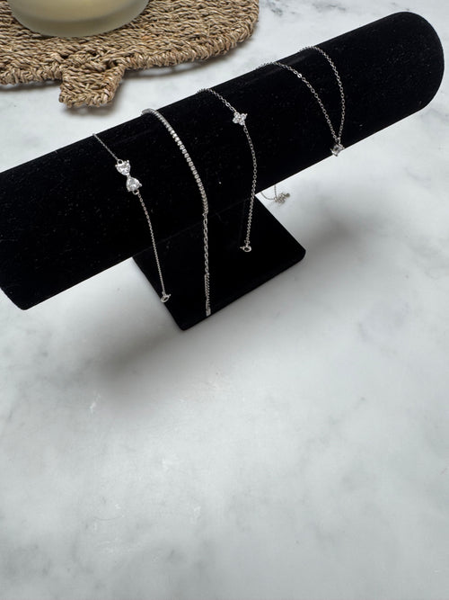 Called By Name Necklace Silver