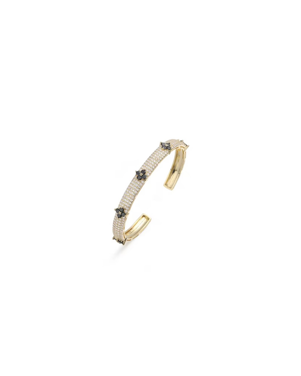 Clothed in Strength Bangle Gold