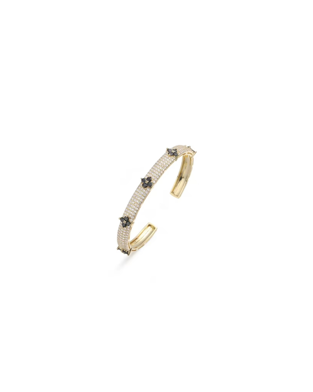 Clothed in Strength Bangle Gold