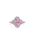 Faith, Hope, Love & Luck Ring Pink
