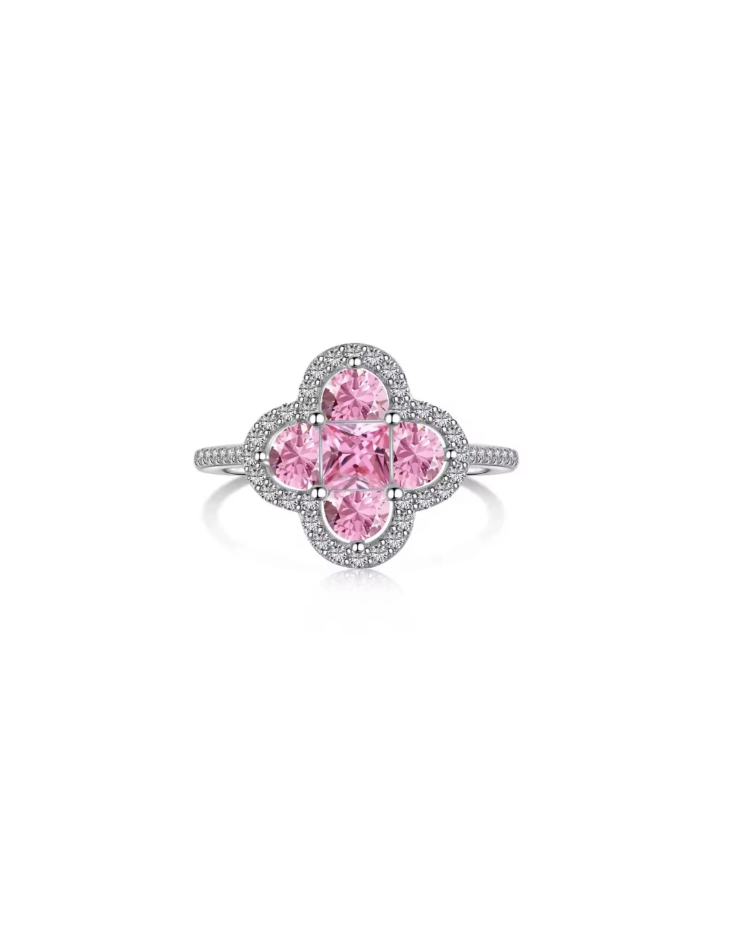 Rosé Clover Ring