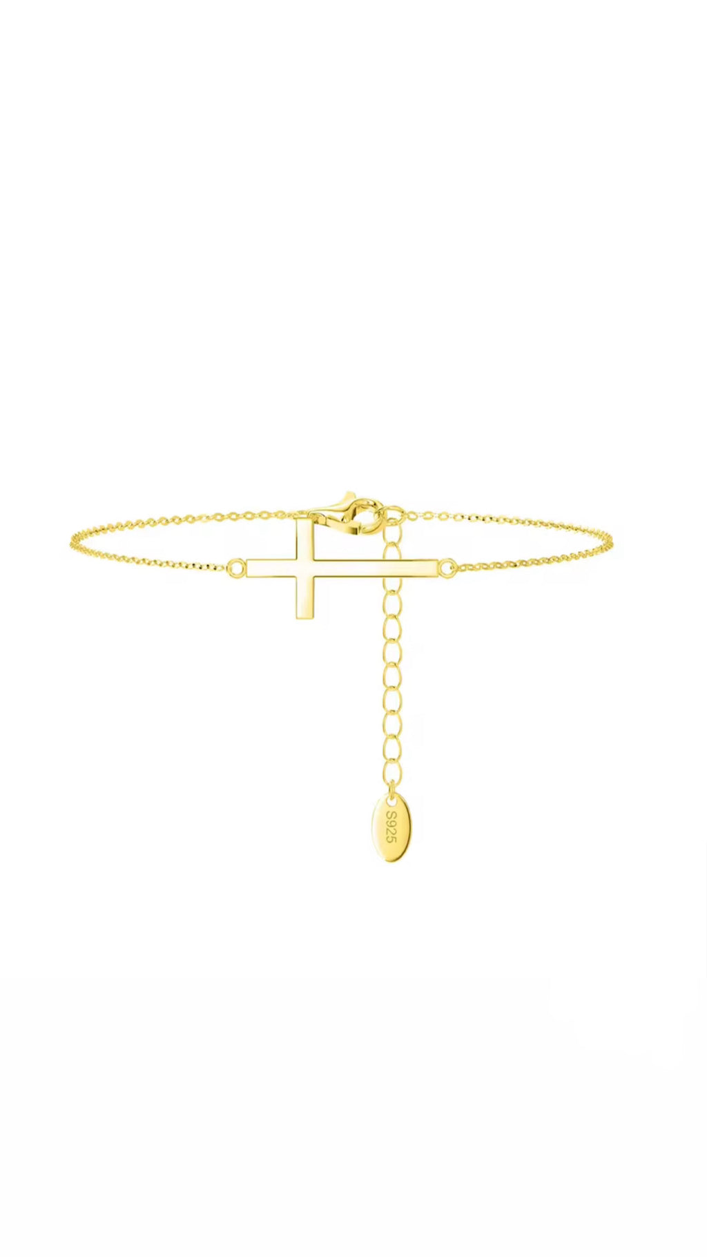 He Carried It Bracelet Gold