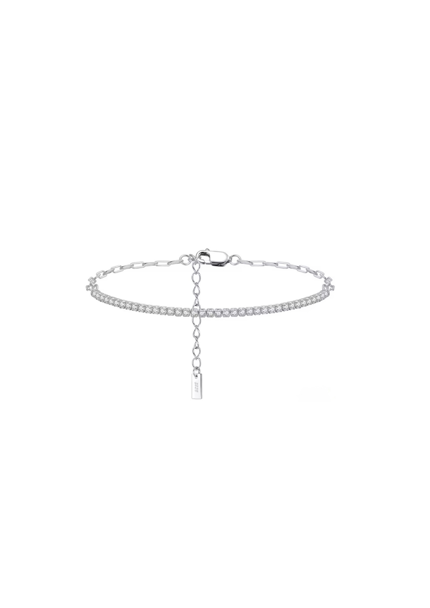Silver Tennis Bracelet